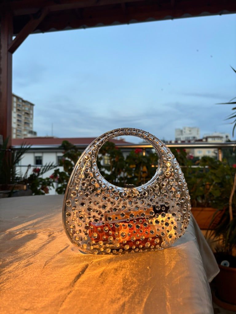 Bia Clear Rhinestone Bag 3