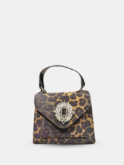 Elsa Wild Rebel Leopard Design Handbag 3