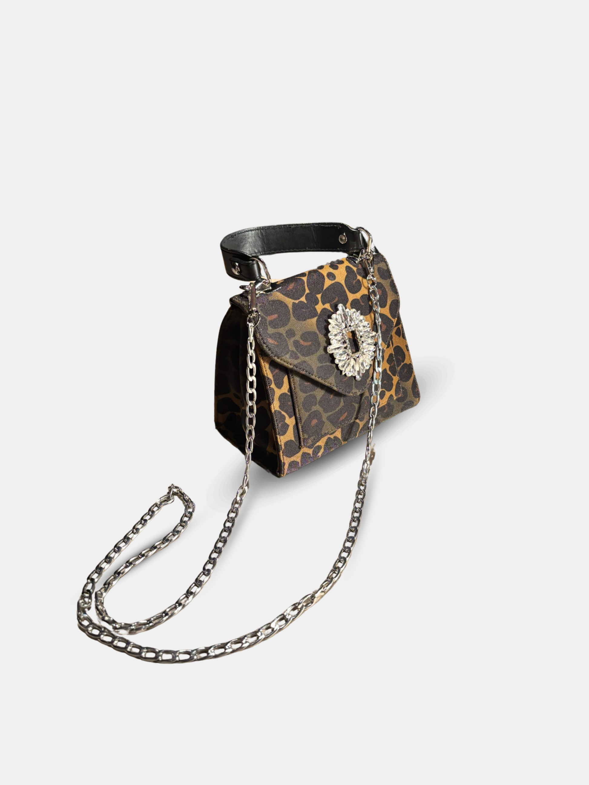 Elsa Wild Rebel Leopard Design Handbag 4