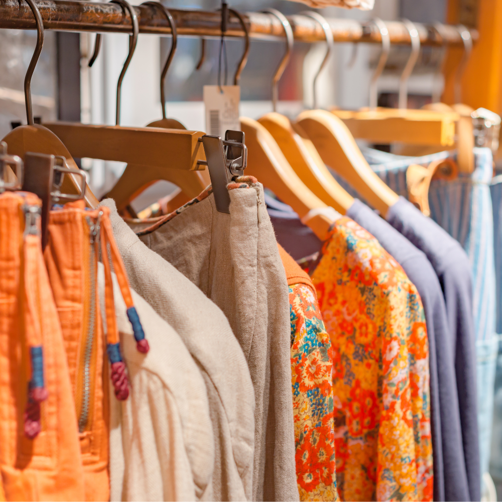 Image Banner of clothes on the rack