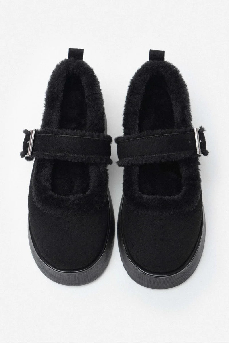 Irene_Cozy_Buckle_Flats_in black