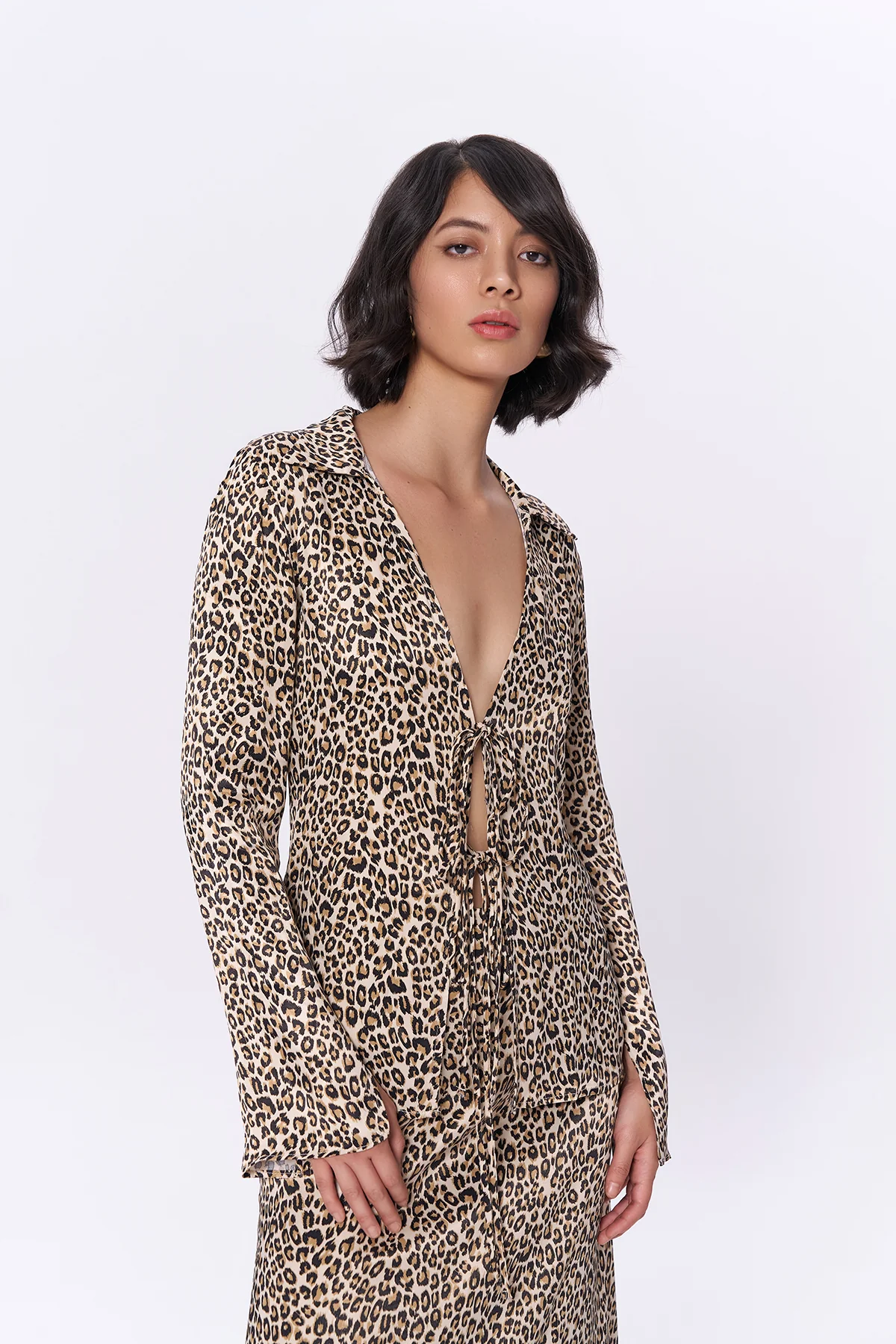 Natalie Leopard Print Blouse 3