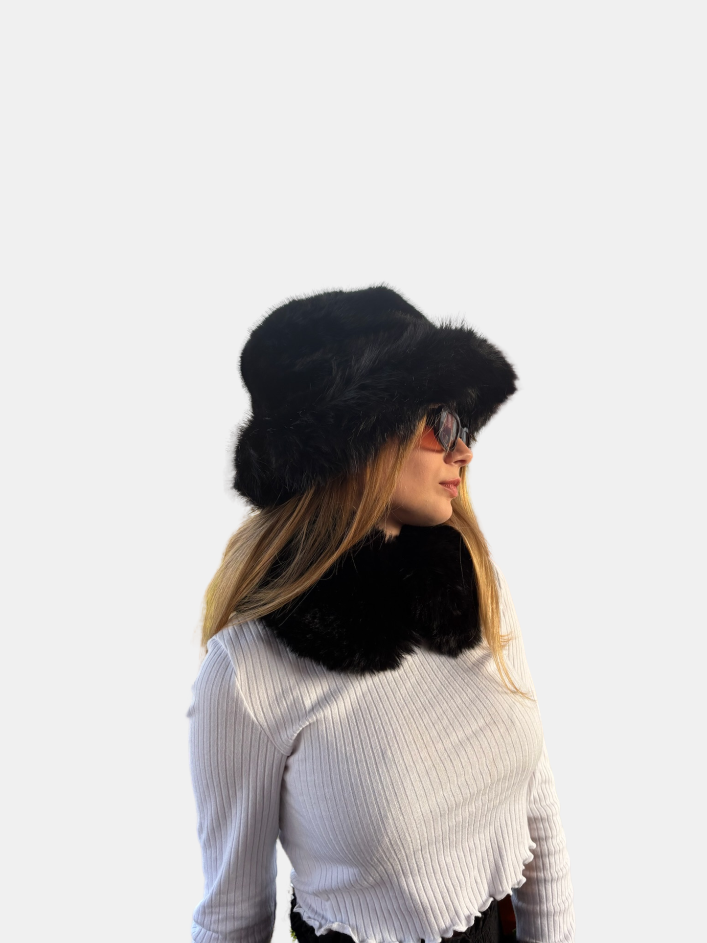 Giselle Fur Bucket Hat