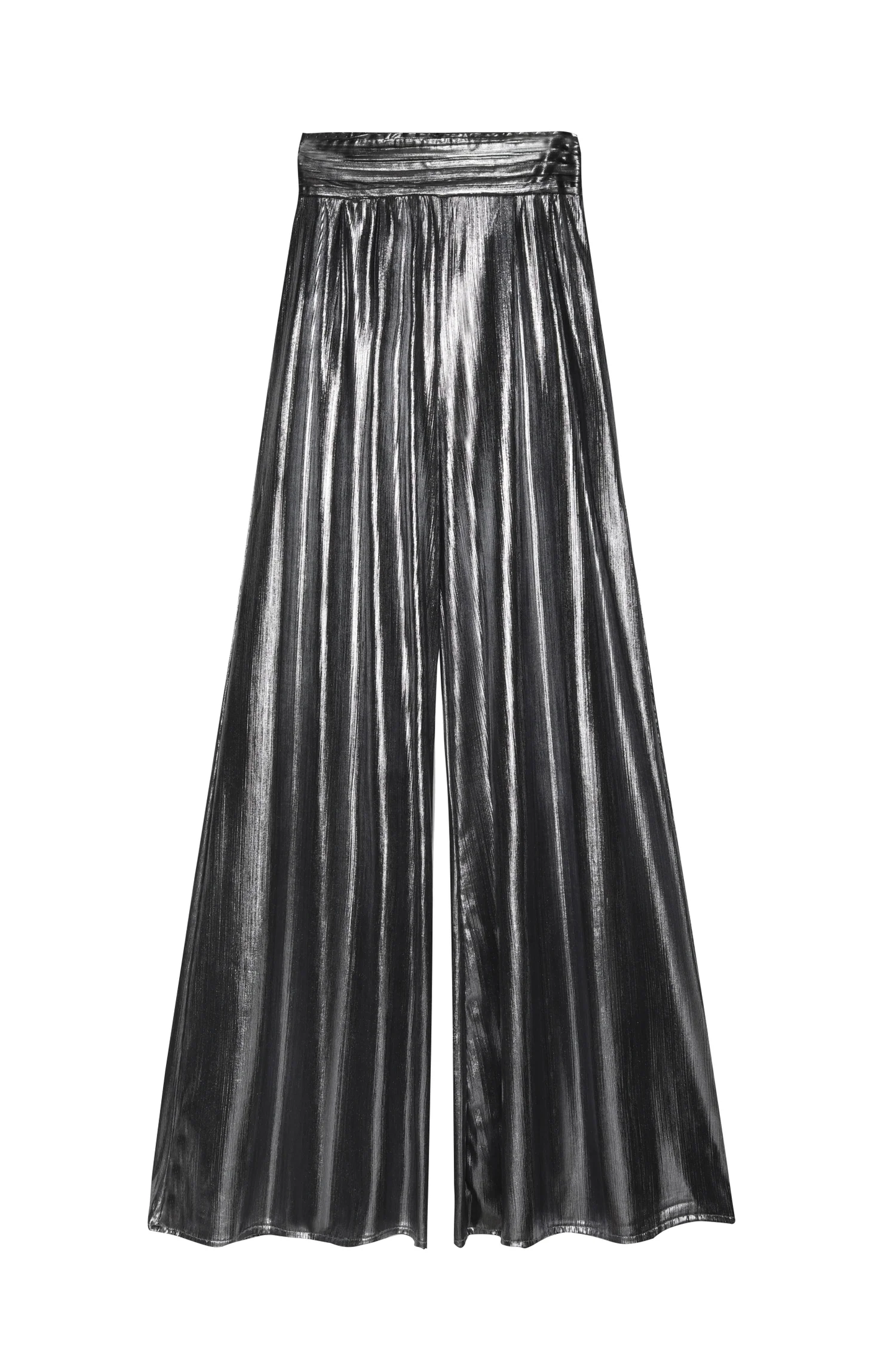 Phoebe Metallic Wide Leg Pants 3