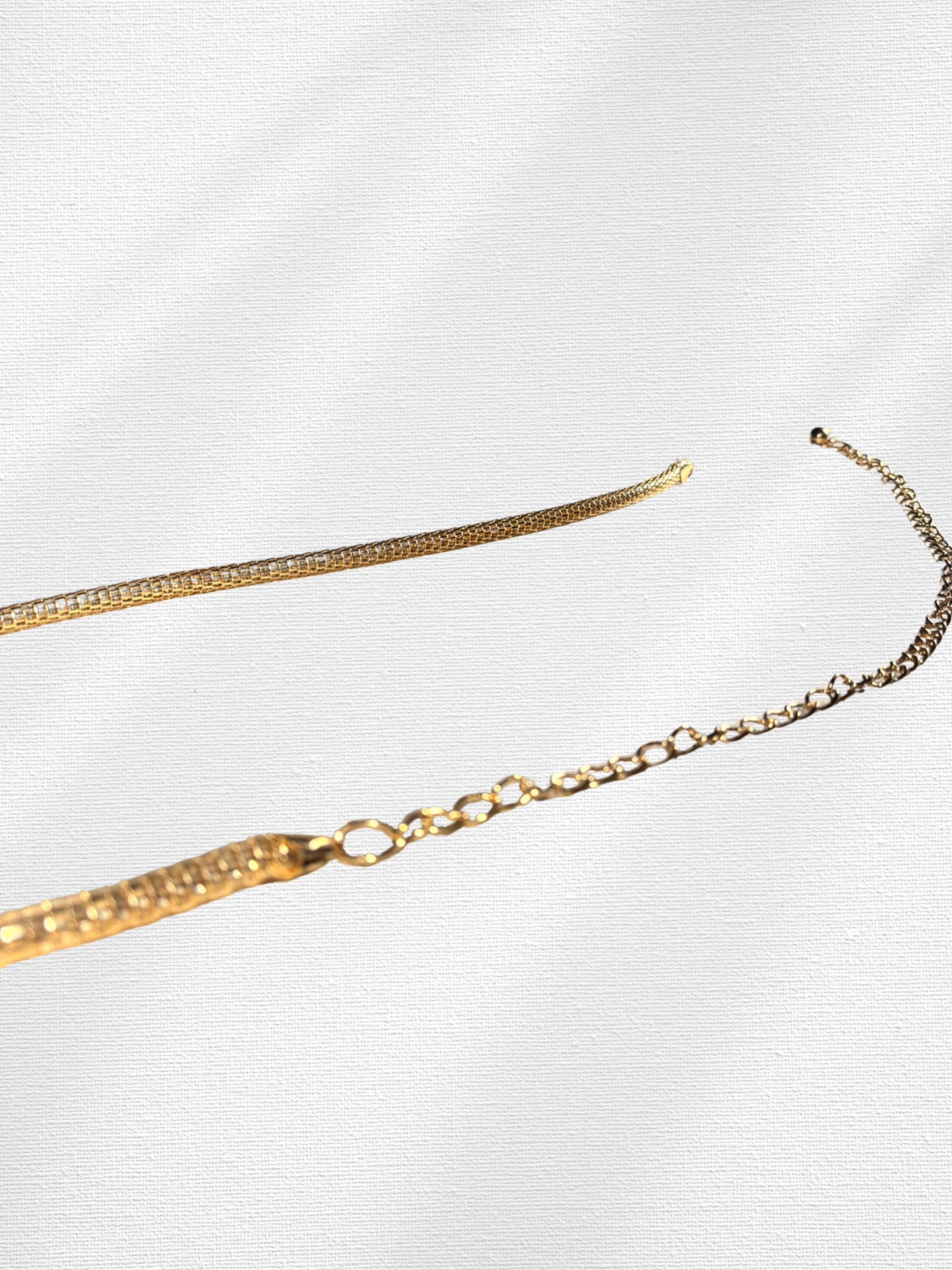 Valerie Hollow Snake Gold Body Chain